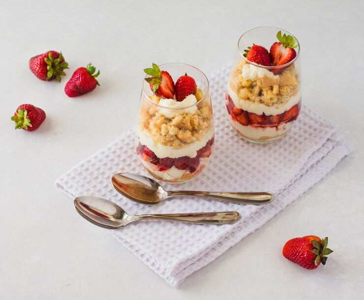 Strawberry Shortcake Parfait: A Layered Dessert of Love for Valentine's Day