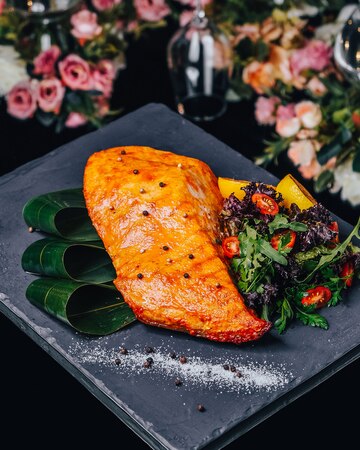 Romantic Salmon Dinner: A Gourmet Recipe for Valentine’s Day