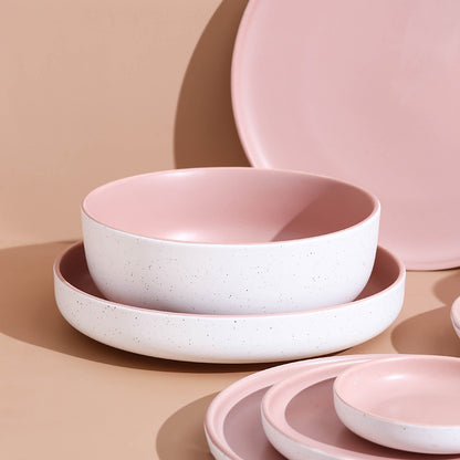 Valentine Pink Ceramic Dishes