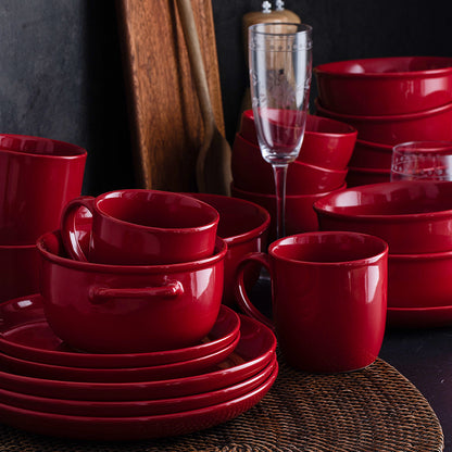 Luxury Red Glaze Dinner Sets