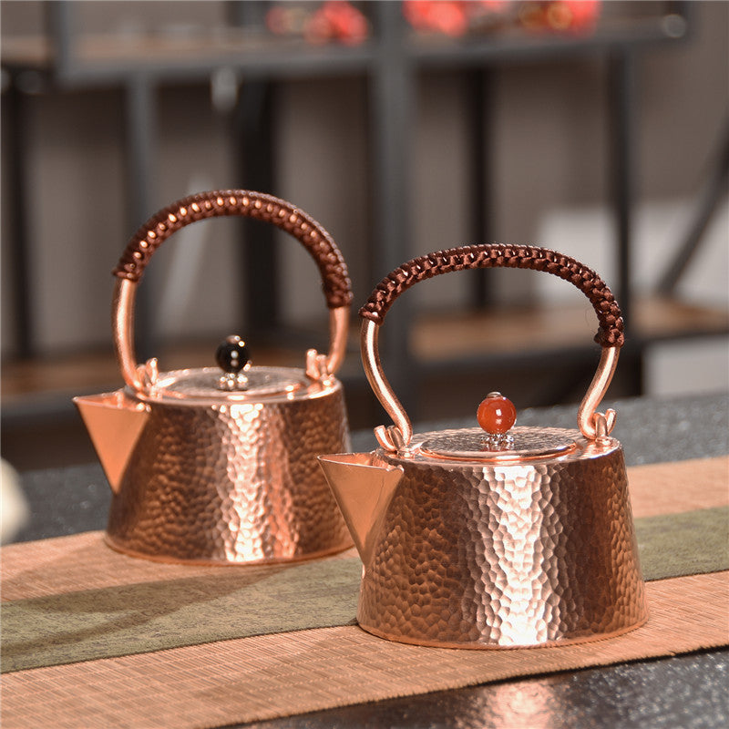 Red Copper Tea Pot