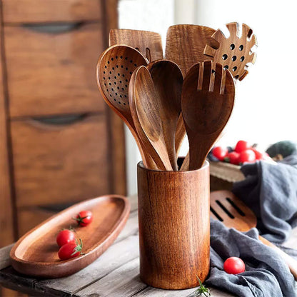 Wooden Spatula Set