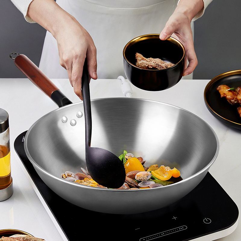 Uncoated Nonstick Pan