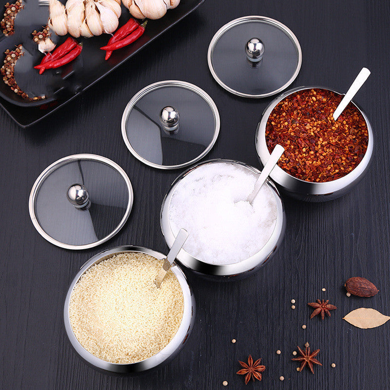 Stainless Steel Seasoning Pot