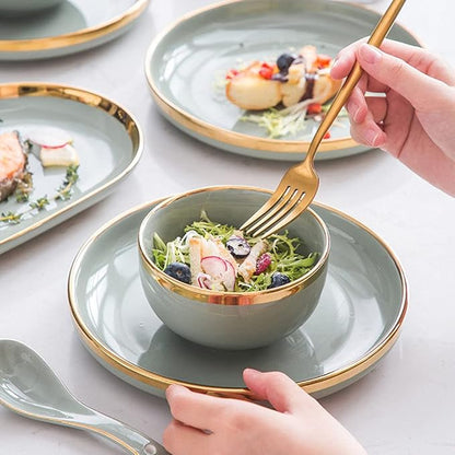 Nordic Green Dinner Set