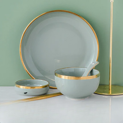 Nordic Green Dinner Set